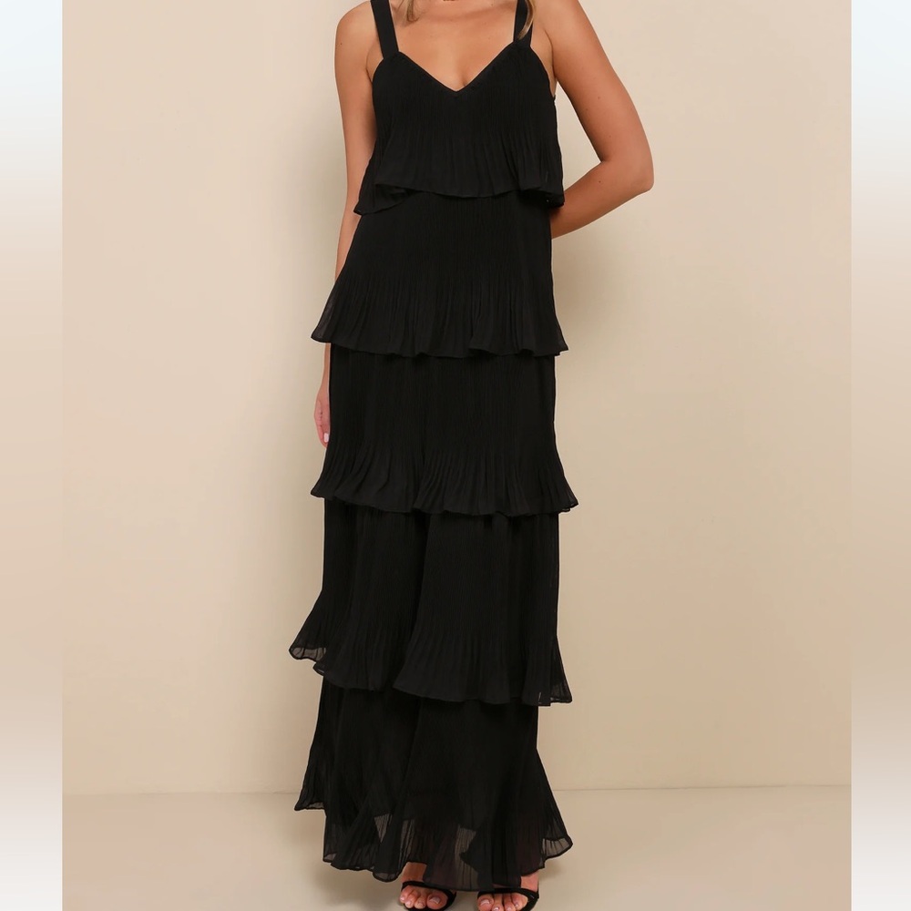 Lulus ruffle gown
